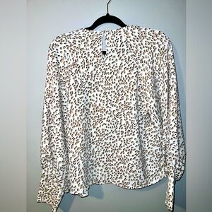 Express animal print long sleeve